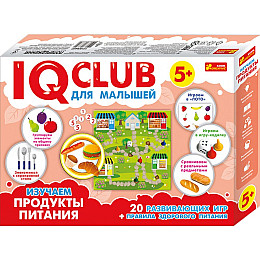 Навчальні пазли Ranok Creative Вивчаємо продукти харчування. IQ-club для малюків (Р) (13152043)
