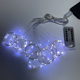 Гірлянда світлодіодна USB 2*2 м LED A-PLUS білий колір 8948