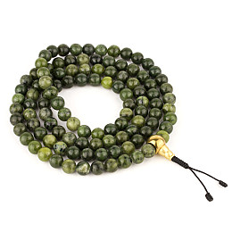 Чотки з нефриту HandiCraft 108 намистин 8.5 мм (27586)