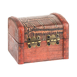 Шкатулка Guardar 7.9х7,3х6 см Коричневый (27584)