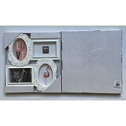 Мультирамка EVG INNO ZB-4-3537 COLLAGE 4 35 х 37 х 2.5 см WHITE (6812243)