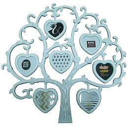Мультирамка EVG INNO ZB-7H-5151 TREE COLLAGE 9 50 х 50 х 2.5 см Серебро (6812244)