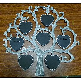 Мультирамка EVG INNO ZB-7H-5151 TREE COLLAGE 9 50 х 50 х 2.5 см Серебро (6812244)