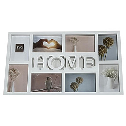 Мультирамка EVG INNO ZB-8HO-3252 HOME COLLAGE 8 32 х 52 х 2 см Белый (6812261)