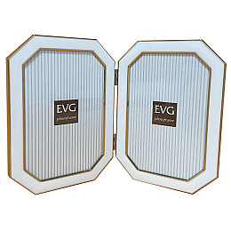 Фоторамка EVG ONIX DOUBLE 2-10X15 A20-246WH Біла (6884624)