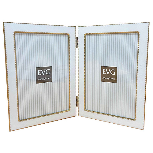 Фоторамка EVG ONIX DOUBLE A46-11 10x15 White (6884632)
