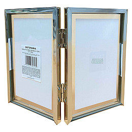 Фоторамка EVG ONIX DOUBLE 2-10X15 E27 Silver (6884653)