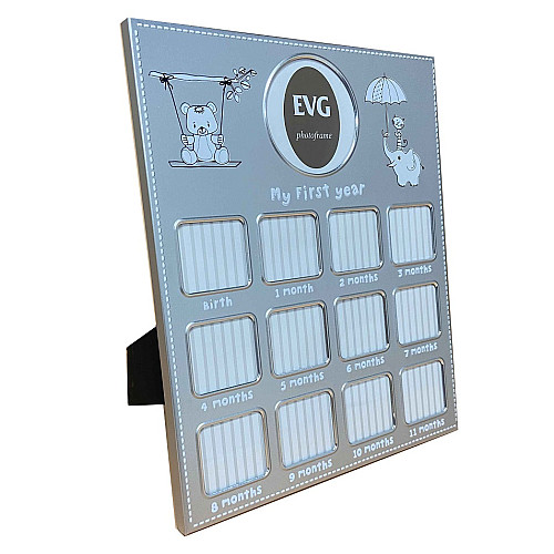 Фоторамка EVG ONIX J7-2 Baby 25 х 30.1 х 1.4 см Silver (6884656)