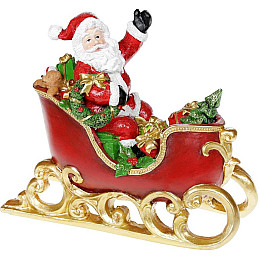 Статуетка декоративна Santa 25х11х20.5 см полістоун BonaDi DP97746