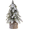 Елкочка іскусственна декор Snowy on a stump 12х12х21см міні BonaDi DP219381