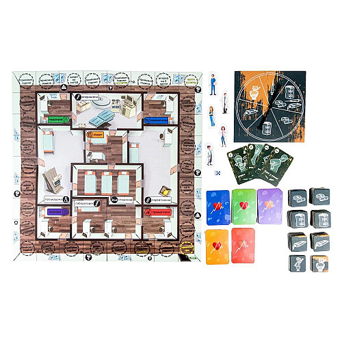 Настольная игра Doctoring - соревнование врачей укр Strateg (30916)