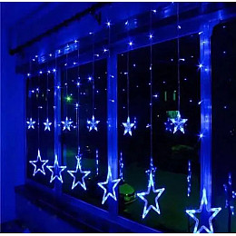 Гірлянда електрична штора з пультом XPRO GR-50 3 м Голуба (GR-50_322)