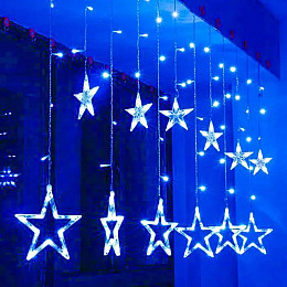 Гірлянда електрична штора з пультом XPRO GR-50 3 м Голуба (GR-50_322)