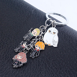 Брелок Bioworld Гарри Поттер Harry Potter 5 Героев (7746)