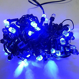 Світлодіодна гірлянда Led Кристали на 200 світлодіодів електрична з синім контролером