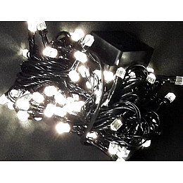 Светодиодная гирлянда Led Кристаллы на 300 светодиодов электрическая с контроллером белая