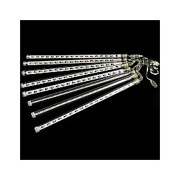 Светодиодная гирлянда Led "Тающие сосульки Метеоритный дождь" на 240 диодов 3.6 м Белый теплый