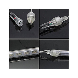 Светодиодная гирлянда Led "Тающие сосульки Метеоритный дождь" на 240 диодов 3.6 м Белый теплый