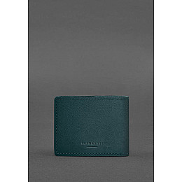 Шкіряна обкладинка для посвідчення інваліда війни зелена BlankNote