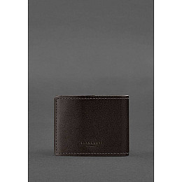 Шкіряна обкладинка для посвідчення інваліда війни темно-коричнева BlankNote