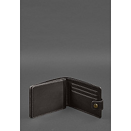 Шкіряна обкладинка- портмоне для посвідчення учасника бойових дій (УБД) Темно-коричнева BlankNote