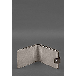 Шкіряна обкладинка- портмоне для посвідчення учасника бойових дій (УБД) Темно-бежева BlankNote