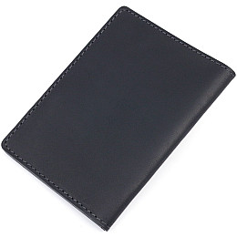 Обкладинка військового квитка в ретро-шкірі Карта GRANDE PELLE 16780 Чорна