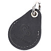 Кожаний брелок-тримач для Apple AirTag GRANDE PELLE 11614 Чорний