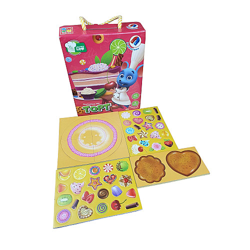 Детская настольная игра Vladi Toys Вкусности "Торт" (укр)