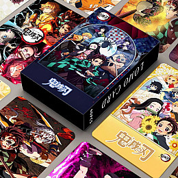 Набір карток Fan Girl Клинок розсікаючий демонів Demon Slayer 60шт (23005)