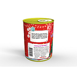 Новогодние консервированные носки Mine 41-45 Разноцветный (hub_rvpzgj)