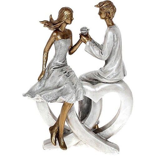 Фігурка інтер'єрна Love Hearts 16.5x10.5x23 см Bona DP118185