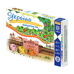 Настільна гра Нескорені міста України ZIRKA 149365 бродилка