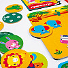 Игра настольная "Fisher Price. Лото. Изучаем животных" Vladi Toys VT2910-01, 4 игральных поля
