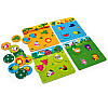 Игра настольная "Fisher Price. Лото. Изучаем животных" Vladi Toys VT2910-01, 4 игральных поля