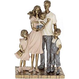 Фігурка інтер'єрна Happy Family Beige 17.5x8.5x26 см Bona DP118183