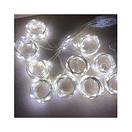 Светодиодная гирлянда штора Led Капли росы на 200 светодиодов 3*2 м Белый