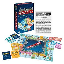 Настольная экономическая игра Миллионер укр MIC (2244_C)