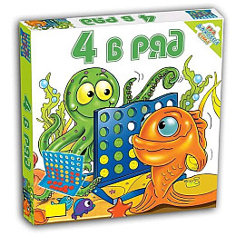Детская настольная игра 4 в ряд укр MIC (2250_C)