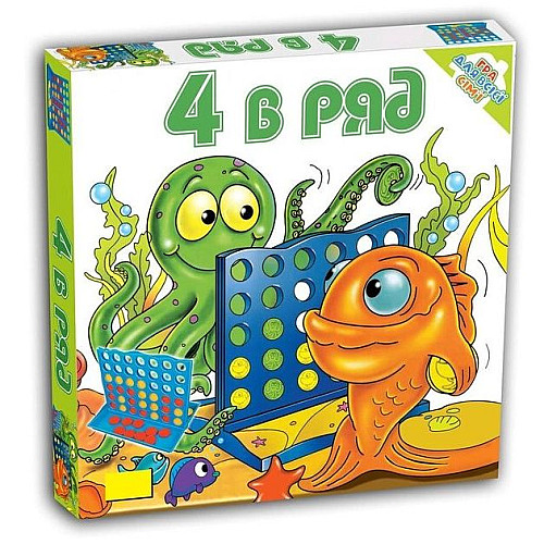 Детская настольная игра 4 в ряд укр MIC (2250_C)
