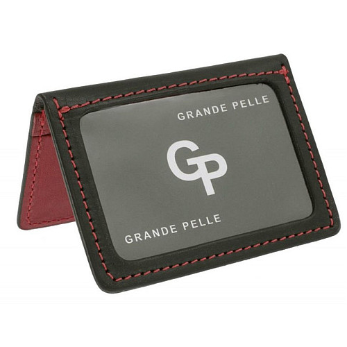 Кожаная обложка на права Grande Pelle 21111060 черная