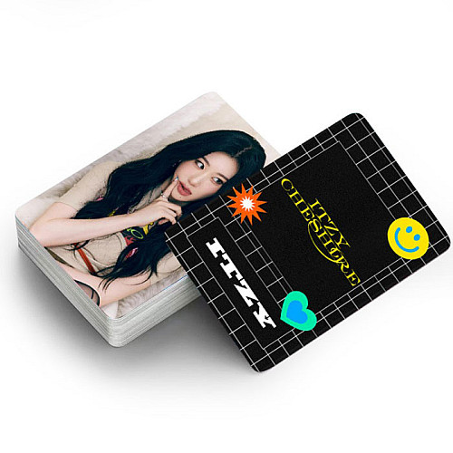 Набір карток Ітзі ITZY Чешир Cheshire Ломо 30шт (23533) Fan Girl