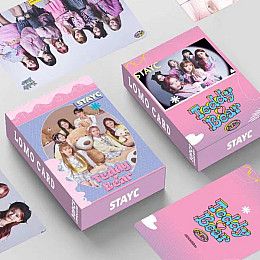 Набор карточек STAYC TEDDY BEAR Ломо 30шт (23525) Fan Girl