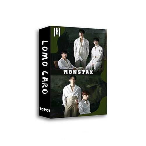Набір карток Монста Ікс Грін Monsta X Green Ломо 30шт (23522) Fan Girl