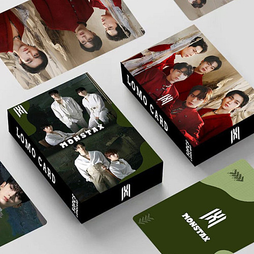 Набір карток Монста Ікс Грін Monsta X Green Ломо 30шт (23522) Fan Girl
