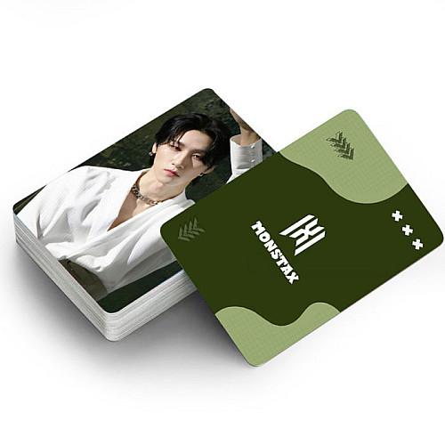 Набір карток Монста Ікс Грін Monsta X Green Ломо 30шт (23522) Fan Girl