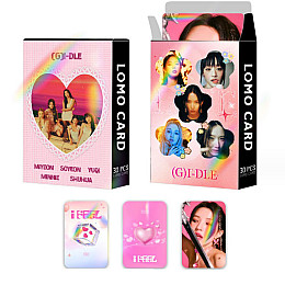 Набір карток (G)I-dle Ломо 30шт (23521) Fan Girl