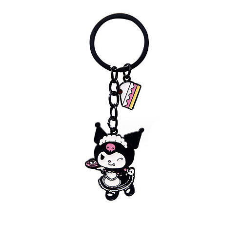 Брелок металический Bioworld Куроми Kuromi Моя Мелодия Onegai My Melody Sanrio (23204)