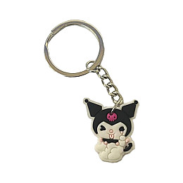 Брелок Bioworld Куроми игривая Kuromi Моя Мелодия Onegai My Melody (23189)