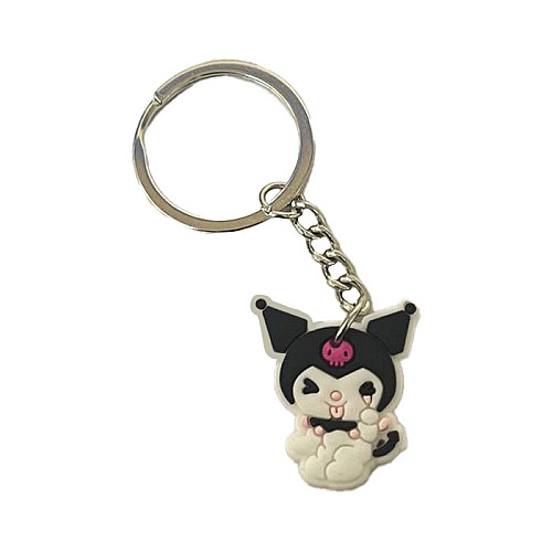 Брелок Bioworld Куромі грайлива Kuromi Моя Мелодія Onegai My Melody (23189)